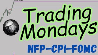 Trading Mondays Or Taboo Days NFP -CPI- FOMC  ( HINDI/URDU)