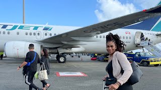 Westjet ✈️ Landing St Lucia 🇱🇨  2022