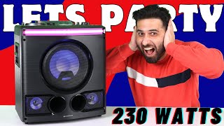 Get the Party Vibe with Zebronics Zeb Thrum DJ Party Speaker 230 Watts of Power | Born Creator