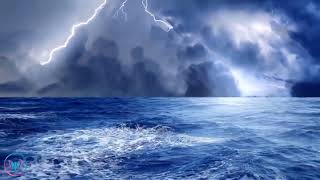 3 Hours Of Ocean Thunder And Rain   Soothing Storm Sounds For Relaxing Sleep Or Study   White Noise