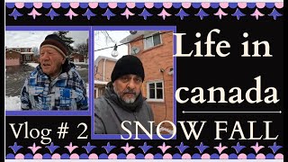 After Snowfalls I Life in Canada I Mississauga I How to save on buying Airlines Tickets