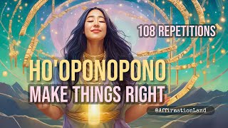 Ho´oponopono ∞ Make Things Right Again ∞ Powerful Hawaiian Technique