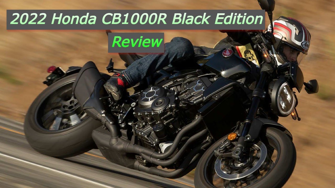 2022 Honda CB1000R Black Edition Review - YouTube