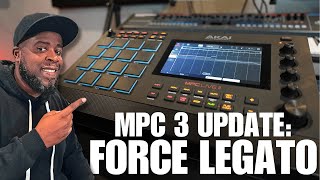 The Force Legato Feature in MPC 3 Will Help your Samples Chops in Arranger Mode 🔥