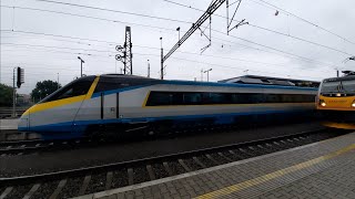 A Few Morning Trains in Olomouc, CZ - 7/30/22