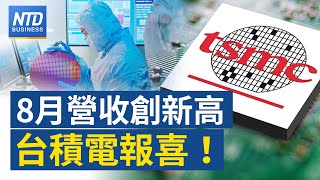 台積電8月營收 創7個月來新高｜基本工資調漲4.05％｜取代中共一帶一路？莫迪提印度-東協12點計畫｜全球央行「囤金」釋全球貨幣變革、去槓桿信號！│新唐人財經新聞│20230908(五)│新唐人亞太台