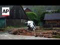 Devastating floods leave widespread chaos in their wake in Czech Republic