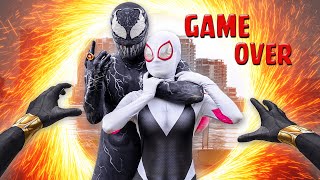 TEAM SPIDER-MAN vs ZOMBIE SUPERHERO In Real Life LATE FOR MARVEL (ParkourPOV Movie)