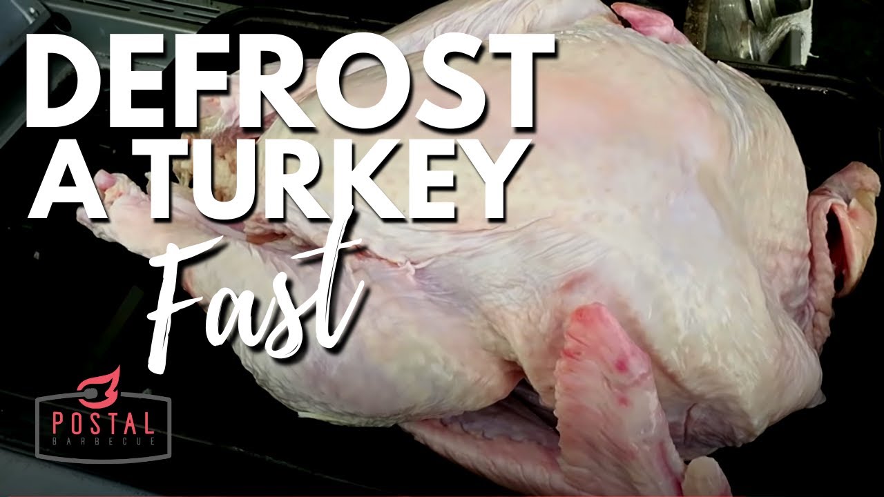 How To Thaw Turkey Fast - Best Way To Defrost Turkey Quickly - YouTube