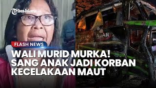 WALI MURID MURKA Sang Anak Jadi Korban Kecelakaan Maut, Sindir Janji Manis Kepsek SMK Lingga Kencana