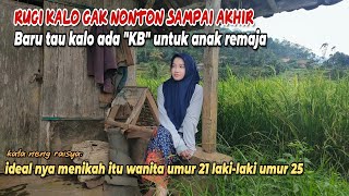 BARU TAU KALO ADA KB UNTUK REMAJA❗KETEMU NENG RAISYA GADIS DESA CANTIK,PINTAR DI SAWAH