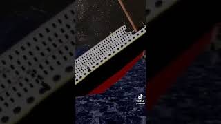 Titanic 3d animation (wierd)