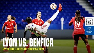 HIGHLIGHTS | Lyon vs. Benfica -- UEFA Women's Champions League 2021-22