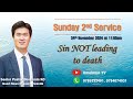 Sin NOT leading to death / Icyaha kiticisha - Senior Pastor Benjamin KO