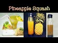 Pineapple Squash | work education