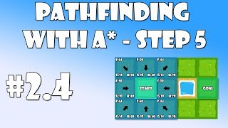 #2.4 Pathfinding with A* - Step 5