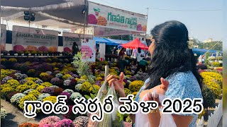 NURSERY MELA HYDERABAD || 2025|| ONLY TILL FEB 3rd||  full nursery video meekosam🤩