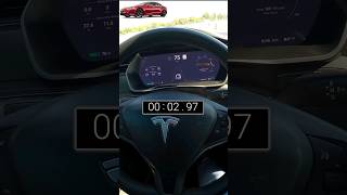 2018 Tesla Model S P100D 0-60 Test | Duel Electric Motors | 1 Spd Auto | 762hp #tesla#shorts