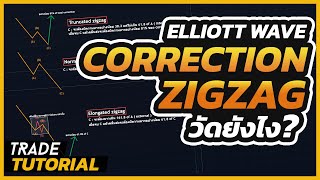 สอนนับคลื่น Elliott wave - Correction zigzag