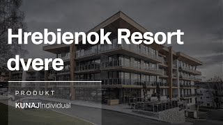 Interiérové drevené dvere Kunaj, hotelové dvere, kartový systém - Hrebienok Resort