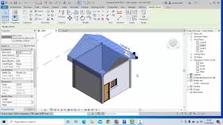 Membuat atap di revit 2023