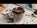 Chocolate Peanut Butter Mug Cake - Dished #Shorts