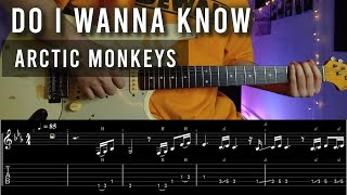 Arctic Monkeys-Do i wanna know?(guitar tabs/tutorial/lesson)