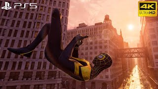 Spider-Man: Miles Morales - Free Roam PS5 Gameplay | 4K 60FPS HDR