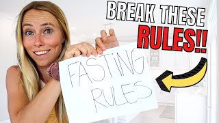 3 Intermittent Fasting Rules You Should BREAK To Lose Belly Fat