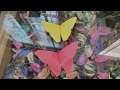 How to make origami paper Butterflies🦋 | Easy craft | Nis Art & Craft