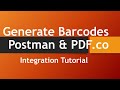 How to Generate Barcodes with PDF.co and Postman