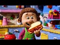 how to make a pb u0026j sandwich fun cooking song for kids claymation video