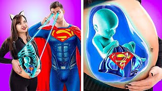 ¡Superhéroinas Embarazadas! ¡14 Situaciones Divertidas De Embarazo!