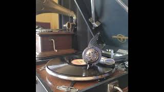 野崎 整子 ♪蛇皮線夜曲♪ 1951年 78rpm record. Columbia Model No G ｰ 241 phonograph