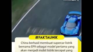 #FAKTANYAGOOGLE. China berhasil membuat supercar listrik