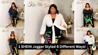 ❤️‍🔥6 Unique Ways to Style One SHEIN Jogger: Versatile Looks for Every Occasion❤️‍🔥