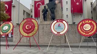 Saat 09:05'te Nevşehir'de Atatürk Anıldı!