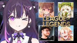 【League of Legends】 w/ Dyrus, Yuuhi-senpai, Jira \u0026 Axel Syrios!! 【#VSPOEN #NarinMikure】