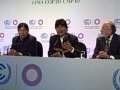 LA COP 20 POR DENTRO EN PERU, CONFERENCIA DE EVO MORALES AYMA 3