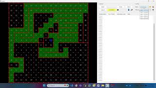 Micromouse maze simulator 16x16 - Flood Fill Algorithm