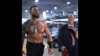 WWE WrestleMania 38 Roman Reigns Backstage before match #wwe #wrestlemania #wweindia #trending