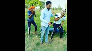 galti se bhai pe thuk diya 😂😂 #funny #comedy #viral #wala  #ladu_kalu_ki_comdey