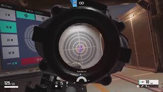 [R6S]雑談しながら少しだけエイム練習