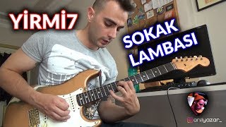 Yirmi7 - Sokak Lambası Gitar Dersi (İntro ve Verse Arpeji) #yirmi7 #sokaklambası