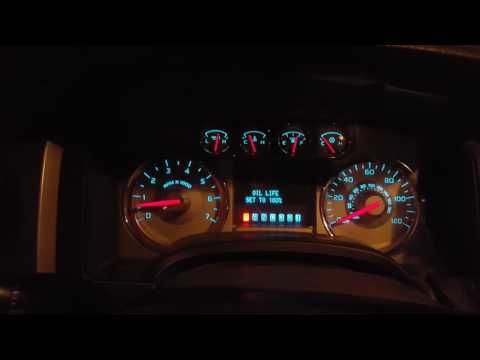 2010 Ford F-150: Resetting the Oil Life Indicator 2010 Ford F-150: Resetting the Oil Life Indicator