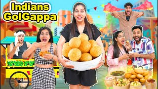 Indians and GolGappa | Sanjhalika Vlog