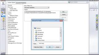 SolidWorks 2018 Custom Templates
