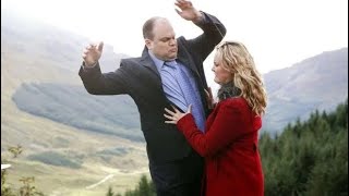 EastEnders - Janine Evans Pushes Barry Evans Off The Cliff (1st January 2004)