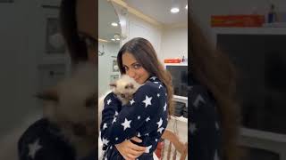 kiara Adwani with cute pet 🥰 | viral video 😂