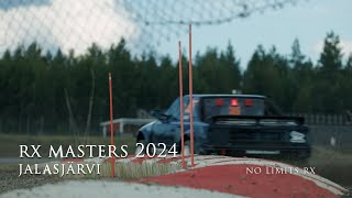 RX Masters Jalasjärvi 2024. No Limits RX. Kolmen rallicross auton voimin kisoissa